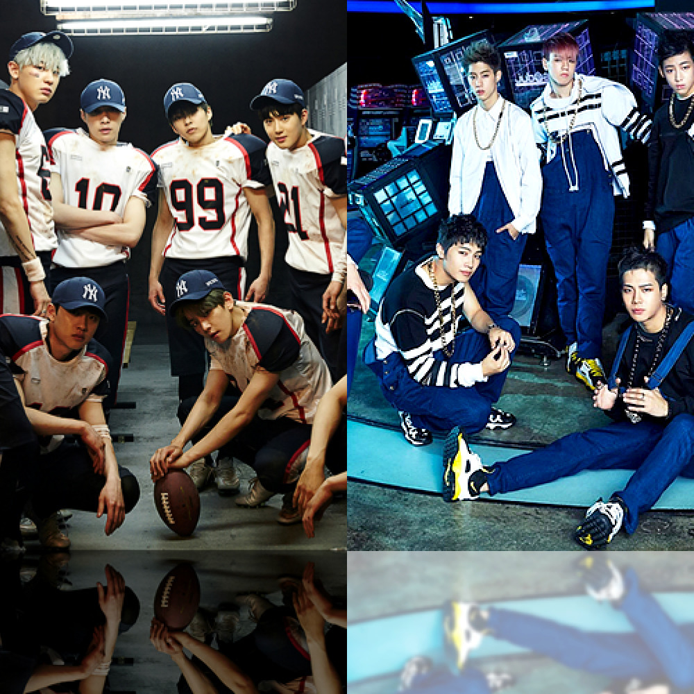 K-pop, EXO, BIGBANG, BTS, GOT7, BLACKPINK, MOMOLAND, MonstaX